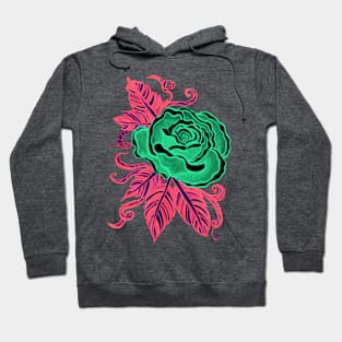 Rose Inverted Hoodie